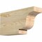 Ekena Millwork Newport Rough Sawn Rafter Tail, Douglas Fir, 4"W x 8"H x 16"L RFT04X08X16NEW00RDF - alternate 1